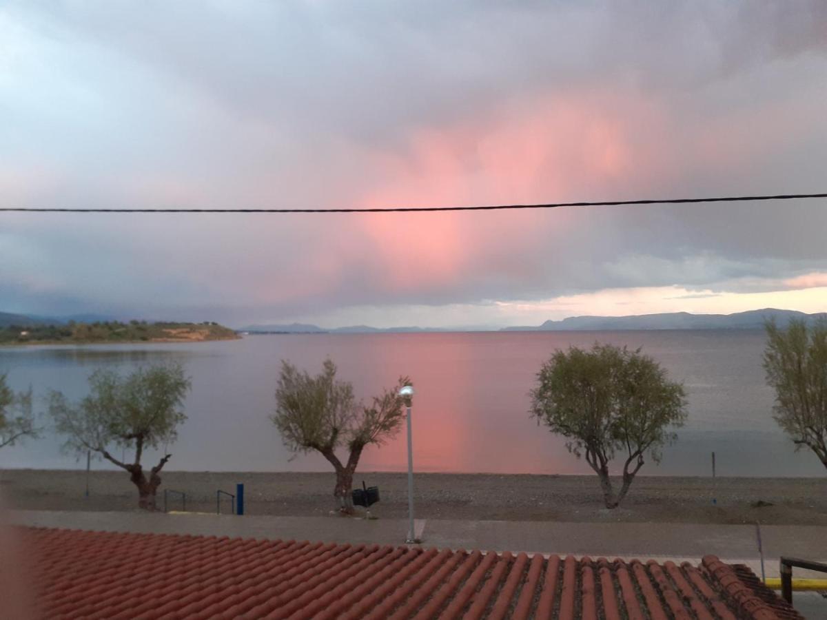 Poseidon Hotel Lefkandi Chalkidas Dış mekan fotoğraf