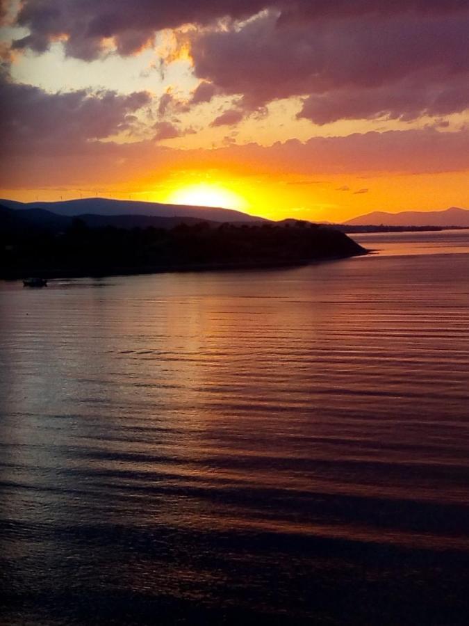 Poseidon Hotel Lefkandi Chalkidas Dış mekan fotoğraf